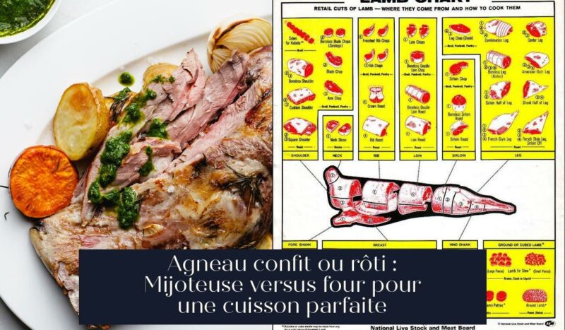 Agneau confit ou rôti : Mijoteuse versus four pour une cuisson parfaite