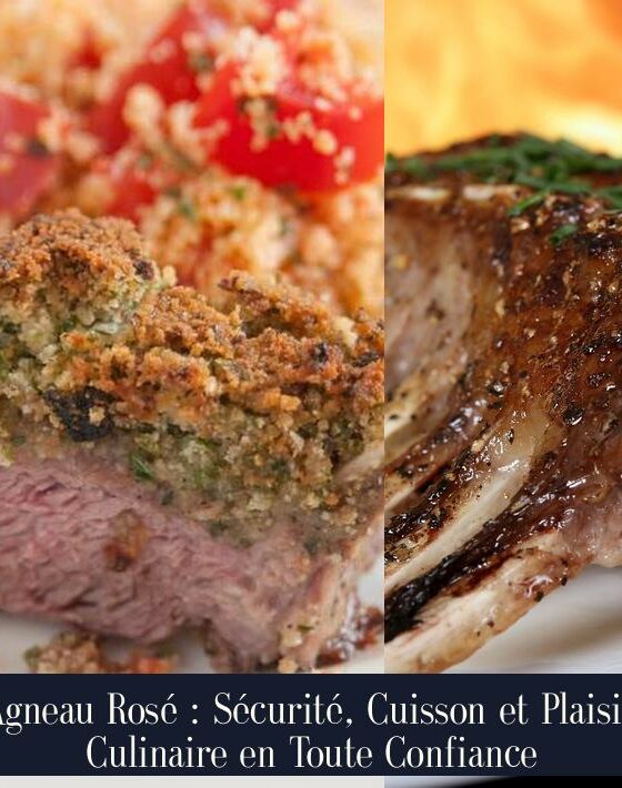 Agneau Rosé : Sécurité, Cuisson et Plaisir Culinaire en Toute Confiance