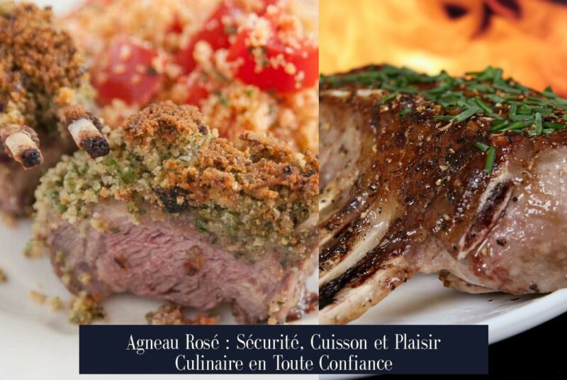 Agneau Rosé : Sécurité, Cuisson et Plaisir Culinaire en Toute Confiance