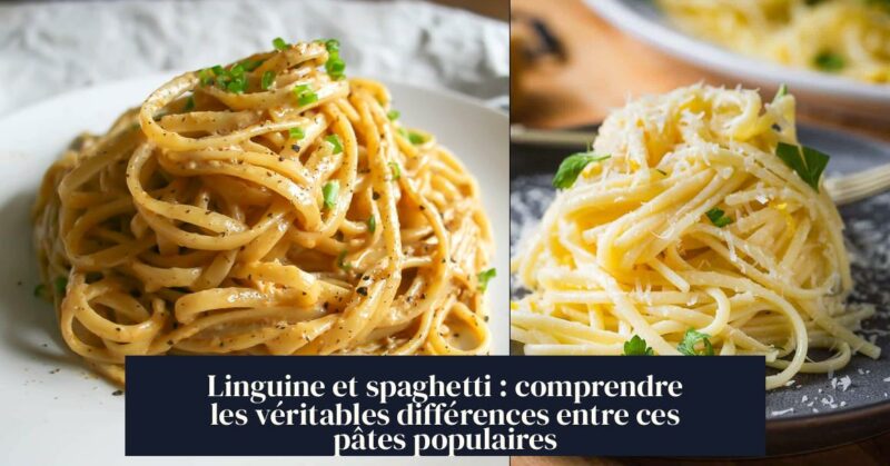 Linguine et spaghetti : comprendre les véritables différences entre ces pâtes populaires