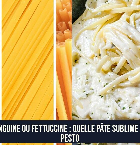Linguine ou fettuccine : quelle pâte sublime le pesto