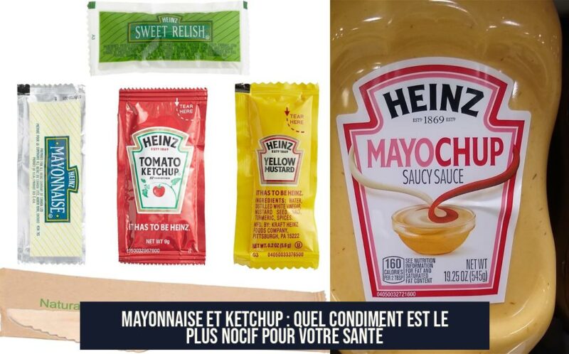 Mayonnaise et ketchup : Quel condiment est le plus nocif pour votre santé