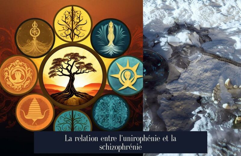 La relation entre l'unirophénie et la schizophrénie
