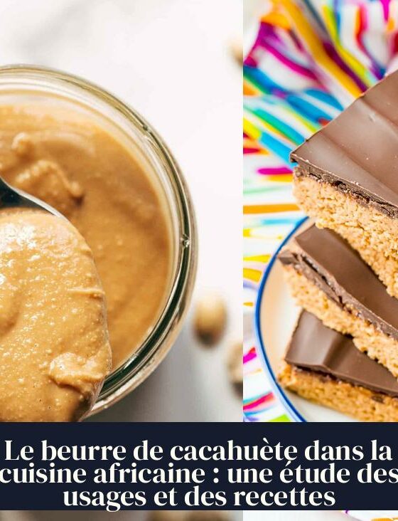 Le beurre de cacahuète dans la cuisine africaine : une étude des usages et des recettes