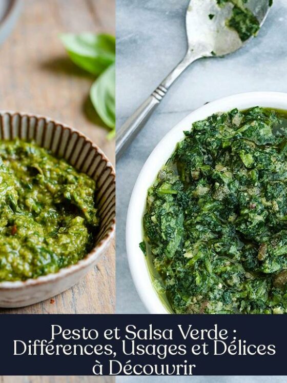 Pesto et Salsa Verde : Différences, Usages et Délices à Découvrir