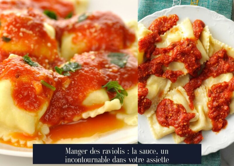 Manger des raviolis : la sauce, un incontournable dans votre assiette