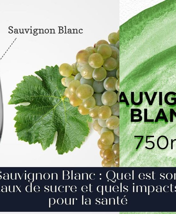 Sauvignon Blanc : Quel est son taux de sucre et quels impacts pour la santé