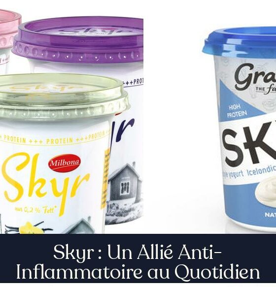 Skyr : Un Allié Anti-Inflammatoire au Quotidien