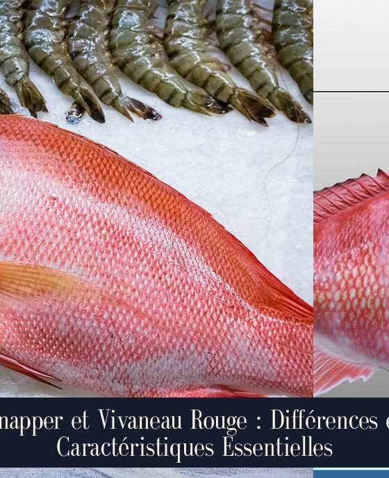 Snapper et Vivaneau Rouge : Différences et Caractéristiques Essentielles