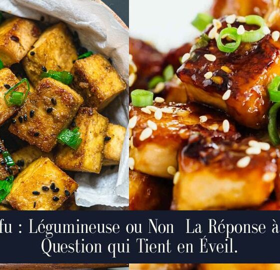 Tofu : Légumineuse ou Non La Réponse à la Question qui Tient en Éveil.