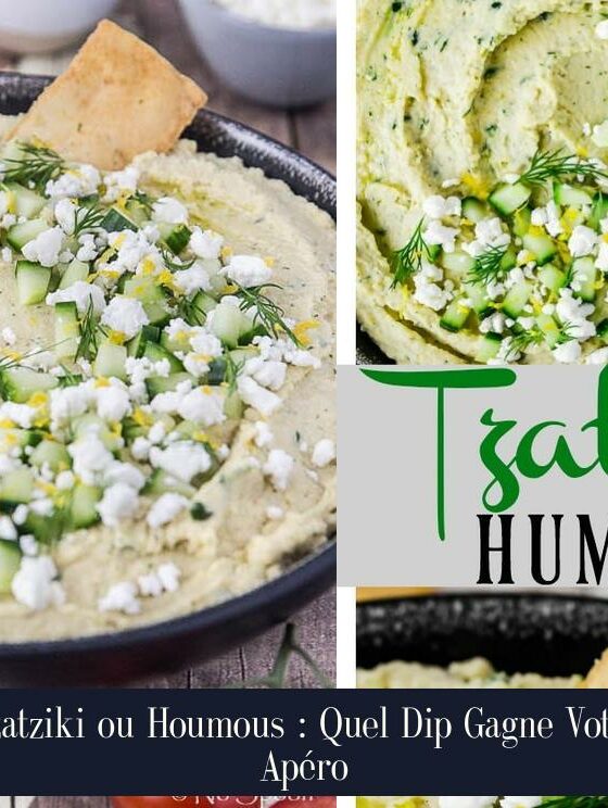 Tzatziki ou Houmous : Quel Dip Gagne Votre Apéro