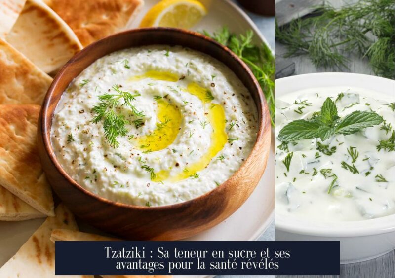 Tzatziki : Sa teneur en sucre et ses avantages pour la santé révélés