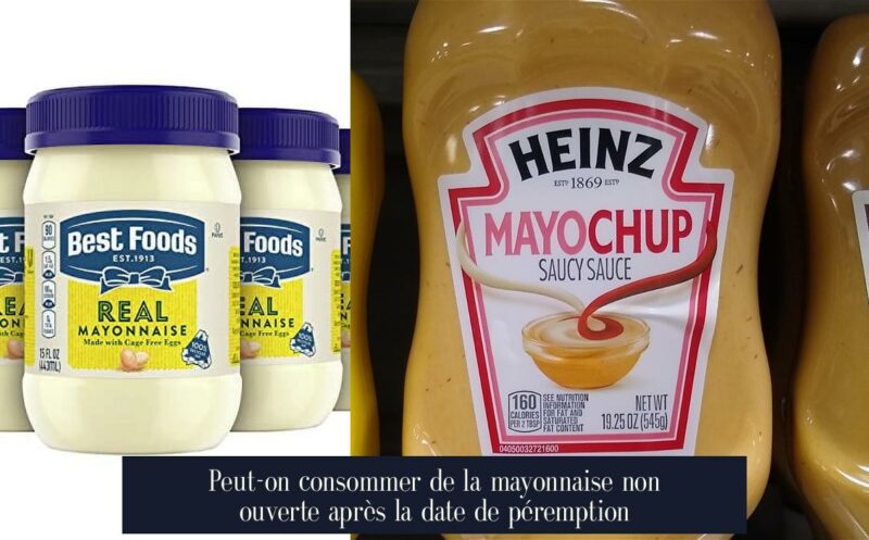 Peut-on consommer de la mayonnaise non ouverte après la date de péremption