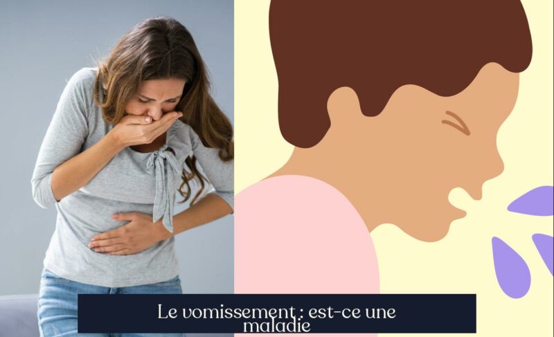 Le vomissement : est-ce une maladie
