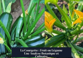 La Courgette : Fruit ou Légume Une Analyse Botanique et Culinaire