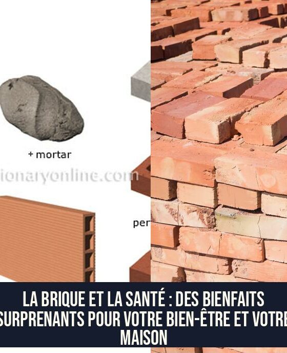 La brique et la santé : des bienfaits surprenants pour votre bien-être et votre maison