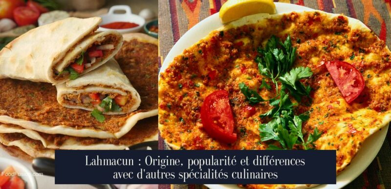 Lahmacun : Origine, popularité et différences avec d'autres spécialités culinaires