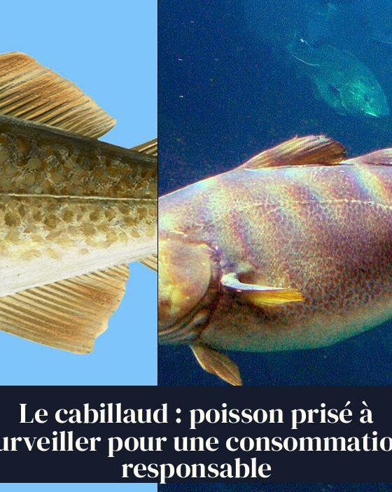 Le cabillaud : poisson prisé à surveiller pour une consommation responsable