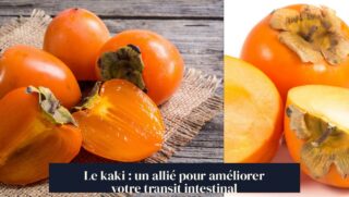 Le kaki : un allié pour améliorer votre transit intestinal