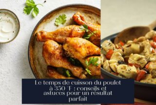 Le temps de cuisson du poulet à 350 °F : conseils et astuces pour un résultat parfait