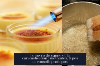 Le sucre de canne et la caramélisation : méthodes, types et conseils pratiques