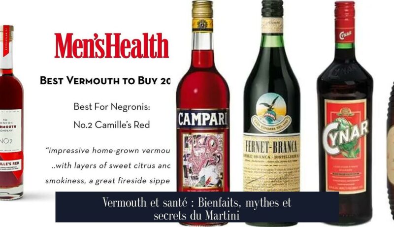 Vermouth et santé : Bienfaits, mythes et secrets du Martini