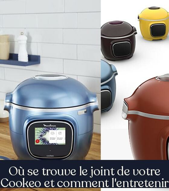 Où se trouve le joint de votre Cookeo et comment l'entretenir