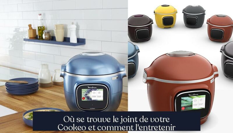 Où se trouve le joint de votre Cookeo et comment l'entretenir