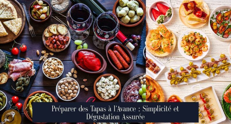 Préparer des Tapas à l'Avance : Simplicité et Dégustation Assurée