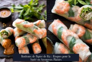 Rouleaux de Papier de Riz : Risques pour la Santé ou Savoureux Plaisirs