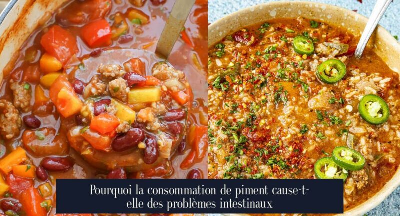 Pourquoi la consommation de piment cause-t-elle des problèmes intestinaux