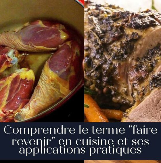 Comprendre le terme "faire revenir" en cuisine et ses applications pratiques