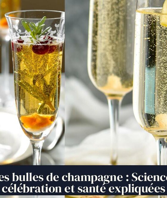 Les bulles de champagne : Science, célébration et santé expliquées