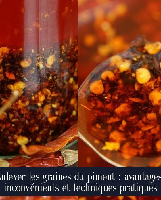 Enlever les graines du piment : avantages, inconvénients et techniques pratiques
