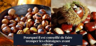 Pourquoi il est conseillé de faire tremper les châtaignes avant cuisine