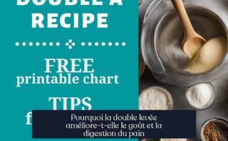 Pourquoi la double levée améliore-t-elle le goût et la digestion du pain