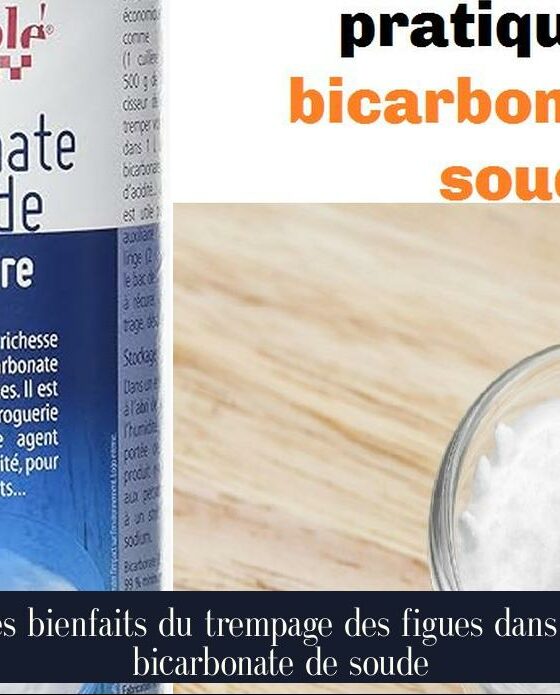 Les bienfaits du trempage des figues dans le bicarbonate de soude
