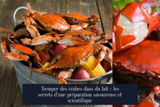 Tremper des crabes dans du lait : les secrets d'une préparation savoureuse et scientifique