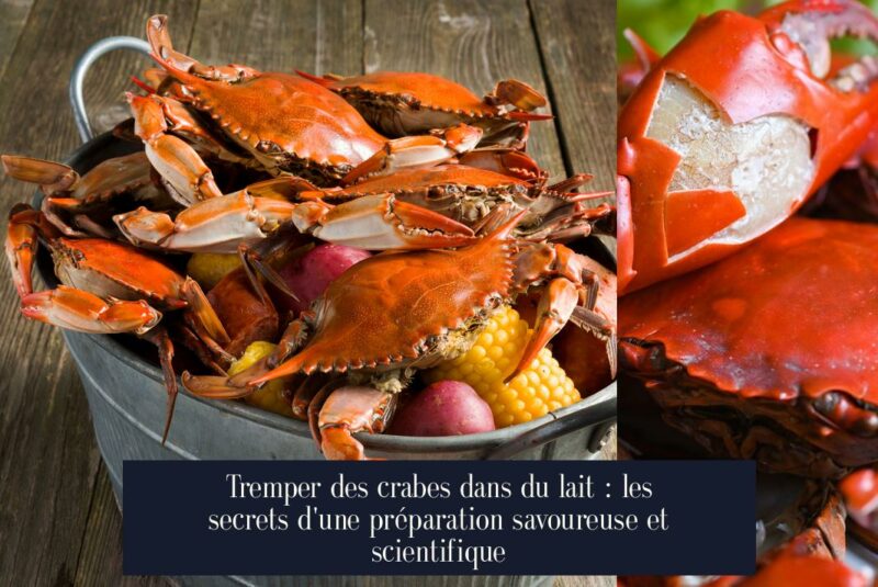 Tremper des crabes dans du lait : les secrets d'une préparation savoureuse et scientifique