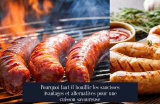 Pourquoi faut-il bouillir les saucisses Avantages et alternatives pour une cuisson savoureuse