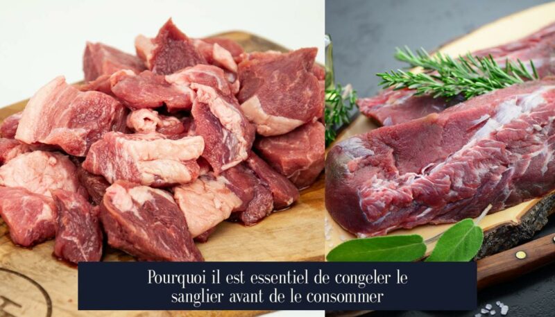 Pourquoi il est essentiel de congeler le sanglier avant de le consommer