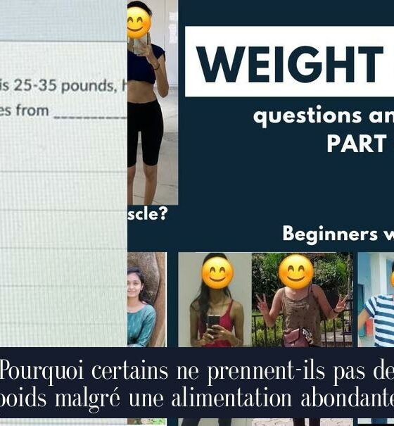 Pourquoi certains ne prennent-ils pas de poids malgré une alimentation abondante