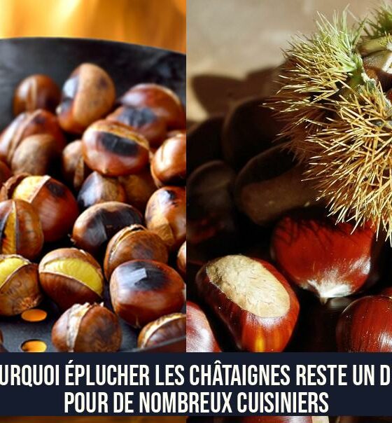 Pourquoi éplucher les châtaignes reste un défi pour de nombreux cuisiniers