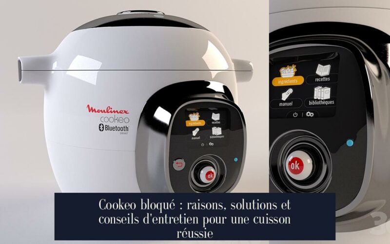 Cookeo bloqué : raisons, solutions et conseils d'entretien pour une cuisson réussie