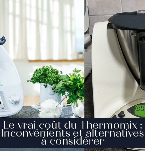 Le vrai coût du Thermomix : Inconvénients et alternatives à considérer