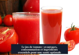 Le jus de tomate : avantages, consommation et ingrédients essentiels pour une santé optimale