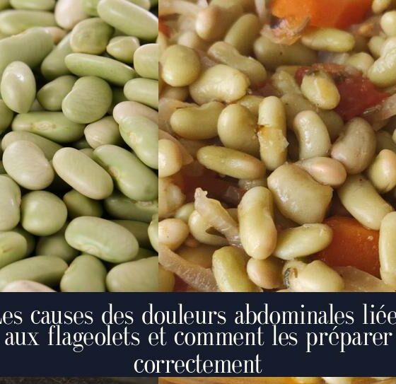 Les causes des douleurs abdominales liées aux flageolets et comment les préparer correctement