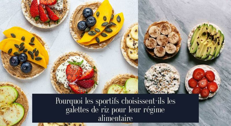 Pourquoi les sportifs choisissent-ils les galettes de riz pour leur régime alimentaire