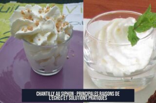 Chantilly au Siphon : Principales Raisons de l'Échec et Solutions Pratiques