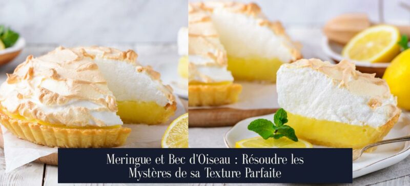 Meringue et Bec d'Oiseau : Résoudre les Mystères de sa Texture Parfaite